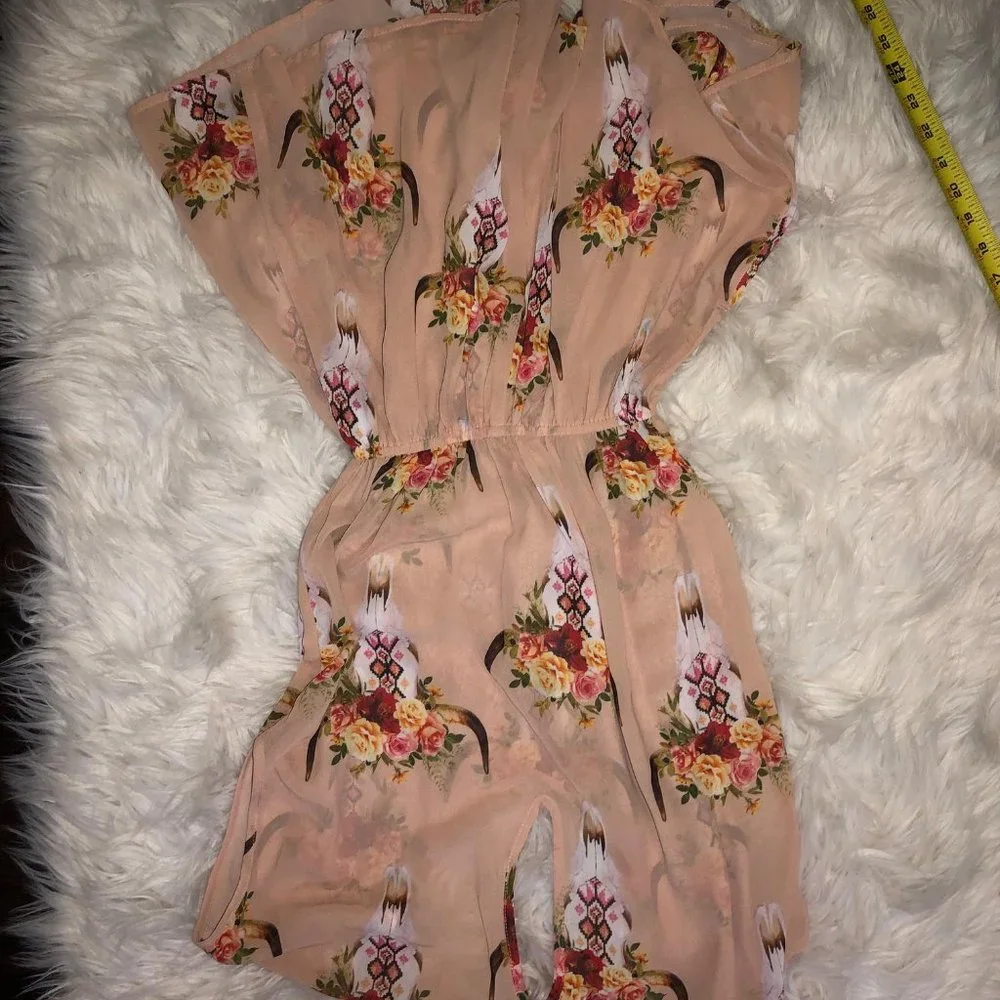 Show Me Your Mumu Frida Bullhead Romper EUC! Size X Small - Picture 3 of 5